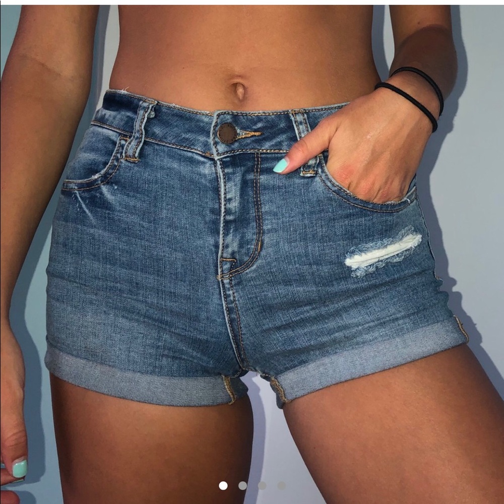 Bullhead denim jean shorts